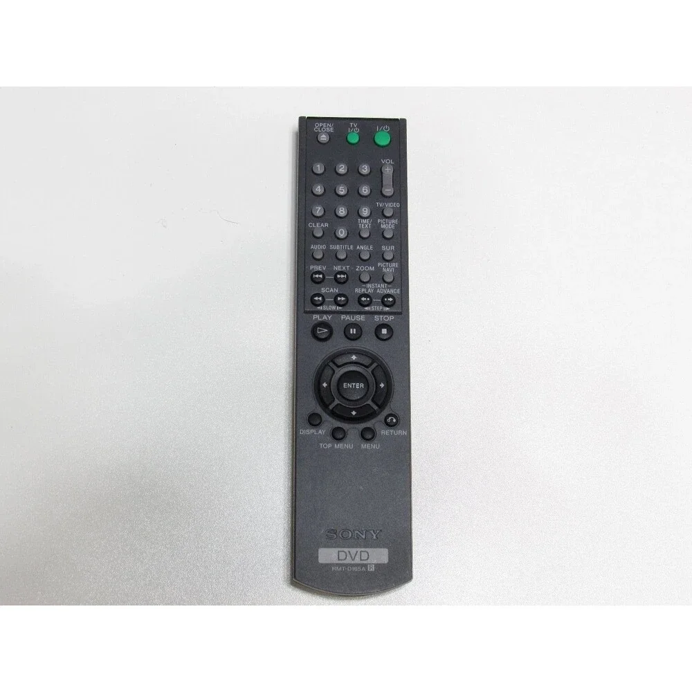 SONY RMT-D165A DVD Remote Control Dark Gray Player Commander